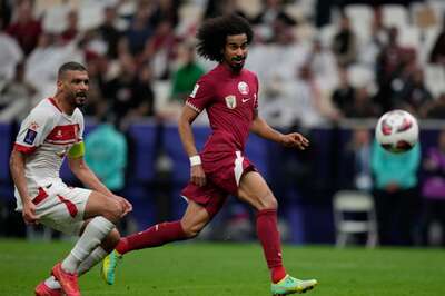 AFC Asian Cup: Qatar Begin Title Defence With 3-0 Win Over Lebanon as Akram Afif Steals Show