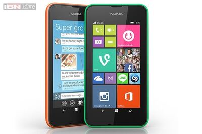 Nokia Lumia 530: The most affordable Lumia announced; features a 4-inch display, 5MP camera