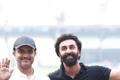 Cricket vs Bollywood: Sourav Ganguly And Ranbir Kapoor Clash at Eden Gardens in  a Friendly Match