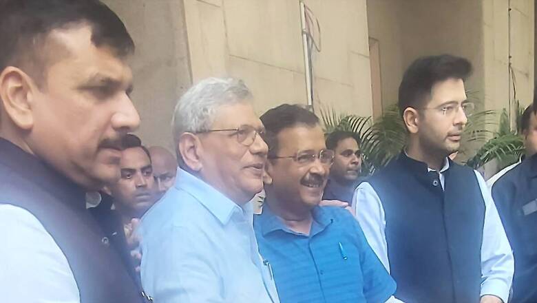 'You Could Be Next': At Kejriwal-Yechury Meet on Delhi Ordinance, Message for Congress, Other Oppn Parties