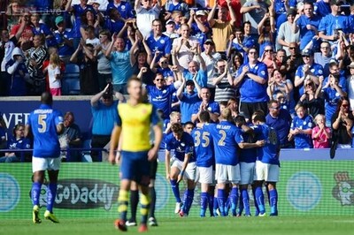 Arsenal held 1-1 by newcomer Leicester City in EPL