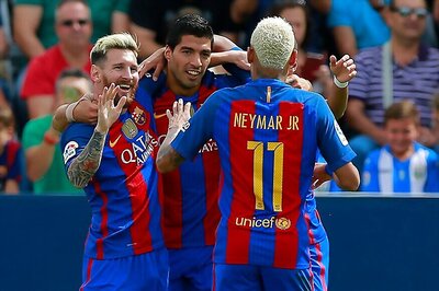 Lionel Messi Double Leads Five-star Barcelona Past Leganes
