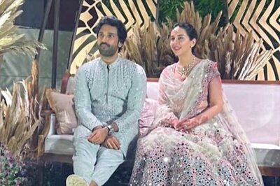 At Aadhi, Nikki Galrani’s Haldi Function, Nani and Sundeep Kishan Shake a Leg