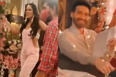Nia Sharma Checks Vijayendra Kumeria's Intelligence On the Sets Of Naagin 4, Watch the Hilarious Video