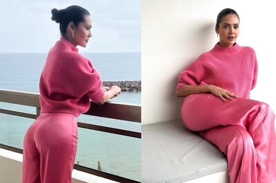 Esha Gupta Is Absolutely Winning the Fashion Game in an All-Pink Attire at Cannes; See Photos