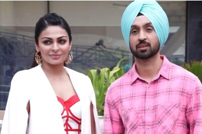 Diljit Dosanjh Says Neeru Bajwa Is His 'Lucky Charm', Credits Her For His Filmi Career | Watch