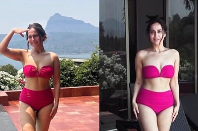 Sexy! Kusha Kapila Flaunts Her Hot Curves In A Bold Pink Bikini; Photos Go Viral