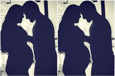 Karan Patel Shares Throwback Silhouette Pic with Ankita Bhargava from Her Pregnancy Days