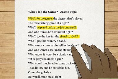 How to Deconstruct a Text