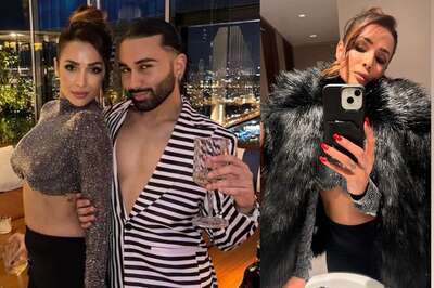 Malaika Arora Aces The Shimmer Style Trend For Her Dubai Night Out; See Latest Pictures