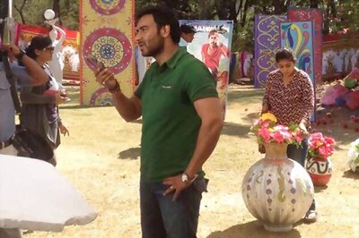 Snapshot: Ajay on the sets of 'Tarak Mehta Ka Ooltah Chashmah'