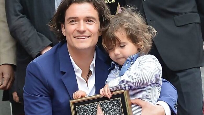 Orlando Bloom's son Flynn makes modelling debut