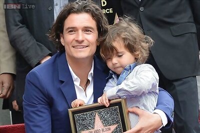 Orlando Bloom's son Flynn makes modelling debut