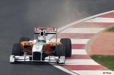 Force India gets 6th position, fine in Korean GP