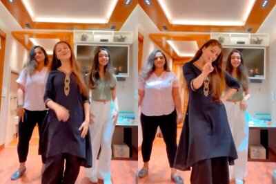 Rubina Dilaik Works Hard and Plays Harder on a Usual Work Day With Her Team