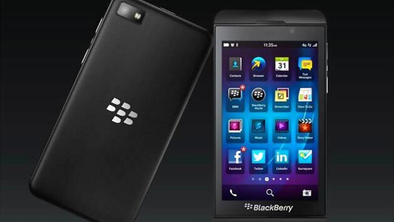 BlackBerry Z10 launched in India at Rs 43,490