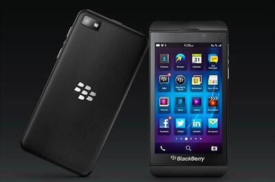 BlackBerry Z10 launched in India at Rs 43,490
