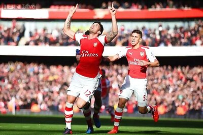 EPL: Giroud bounces back to score as Arsenal beat Everton 2-0