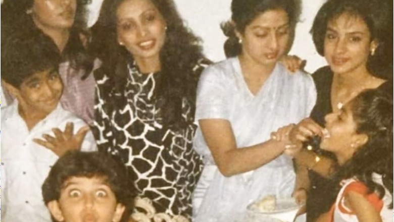 Hrithik Roshan Poses Goofy in This Throwback Pic with Sridevi