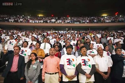 Indian-Americans give rock star treatment to Modi at Madison Square Garden