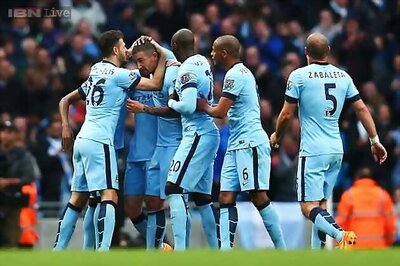 Manchester City beat Aston Vila 3-2 to move to second place in EPL