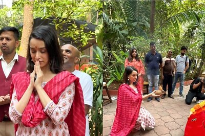 Shraddha Kapoor Performs Puja On Her Brand New Lamborghini Car At A Temple; See Photos