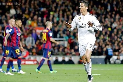 Cristiano Ronaldo faces possible sanction for 'Clasico' celebration