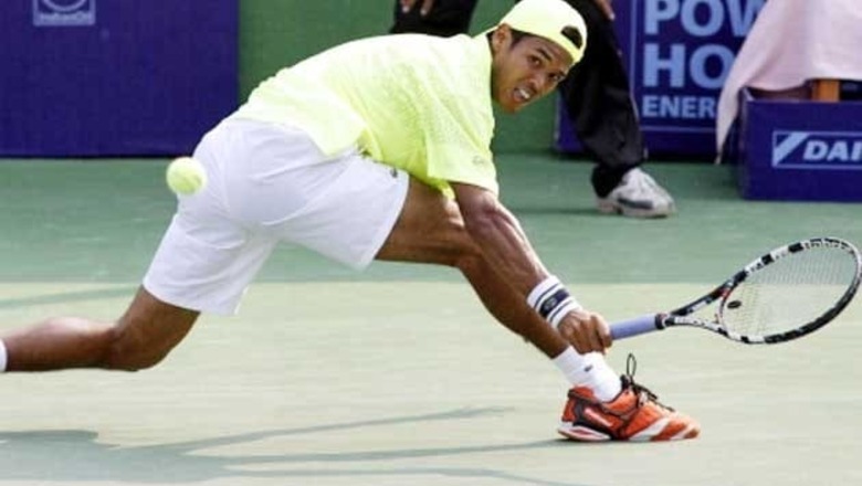 Somdev wins doubles first round in Barcelona Open with Pavic