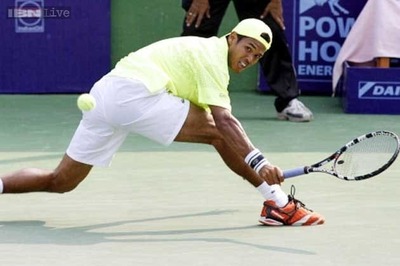 Somdev wins doubles first round in Barcelona Open with Pavic