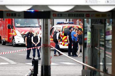 French Police Shoot Knife Man Who Entered Police Station