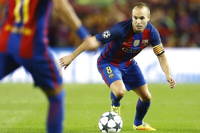 Injured Andres Iniesta Faces Long Spell Out For Barca