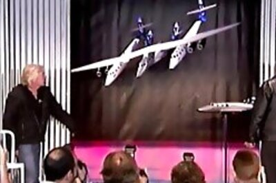 Richard Branson unveils new spaceship designs