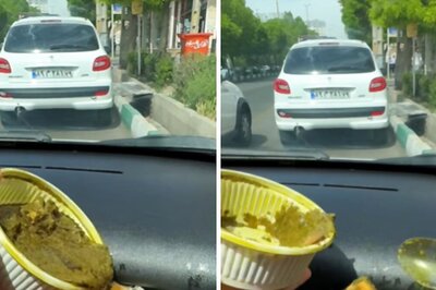 Man Eats Meal Directly From Car Dashboard, Internet Question His Sense Of Hygiene