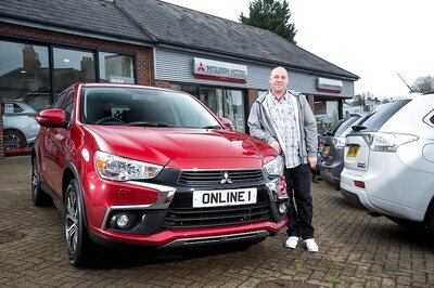 Mitsubishi Delivers ASX 3 to its First Online Buyer in UK