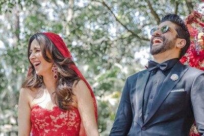Shibani Dandekar Reveals Why She Had a 'Baby Bump' in Wedding Pics: 'I Am Not Pregnant, It Was...'