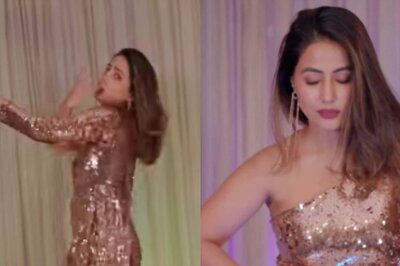 Hina Khan Flaunts Killer Dance Moves As She Grooves To Besharam Rang In Sequin Top, Mini Skirt
