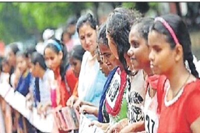 Visually Impaired Children Make 1.25 km Long Card For PM Modi on His 73rd Birthday