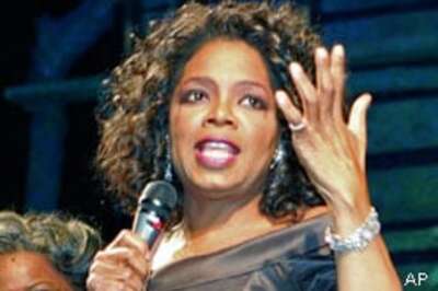 Charitable Oprah builds a school now