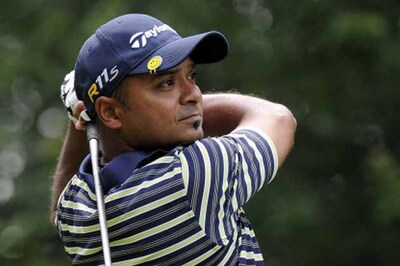 Rahil Gangjee in danger of missing cut at WNB Golf Classic