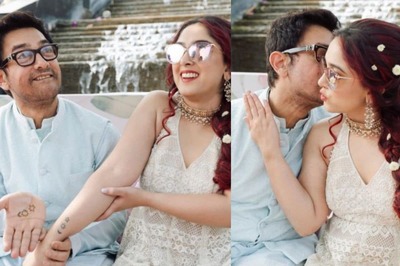 Aamir Khan Matches His Mehendi With Daughter Ira Khan's Tattoo, Kisses Her In Unseen Photos; See Here