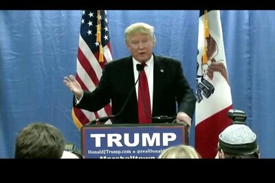 Donald Trump taunts rivals at rival fundraising event
