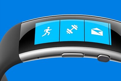 The new Microsoft Band fitness tracker launched; priced at $249