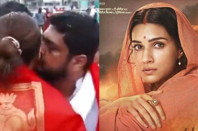 Adipurush Director, Kriti Sanon Land In Trouble for Kissing at Tirupati: 'Insult to Goddess Sita'