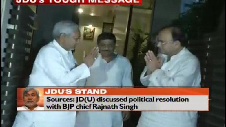 JD(U) to further press its demand for a secular PM candidate