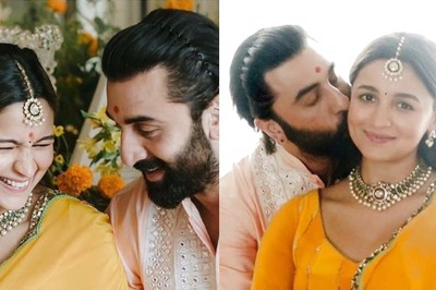 Alia Bhatt Blushes As She and Ranbir Kapoor Get Caught In Candid Moment At Baby Shower; See New Pics