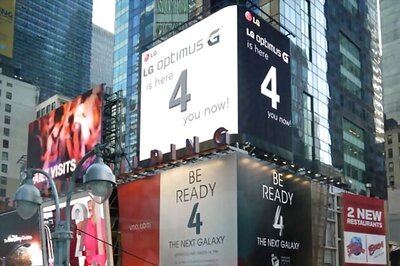 LG ads try to upstage Samsung ahead of Galaxy S IV announcement