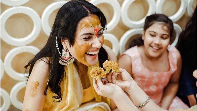 Ex-Bigg Boss Contestant Kamya Panjabi's Wedding Functions Begin With Haldi Ceremony, See Pics