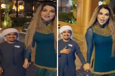 Rakhi Sawant Holds Hands With An Arab Sheikh In Dubai, Calls Him Her New Prince