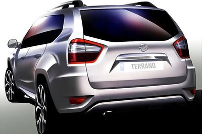 Rear of new Nissan Terrano revealed in official sketch