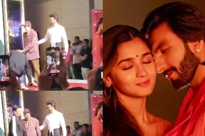 Karan Johar Touches Dharmendra's Feet At 'Rocky Aur Rani' Event, Ranveer Gives Him Tight Hug; Watch